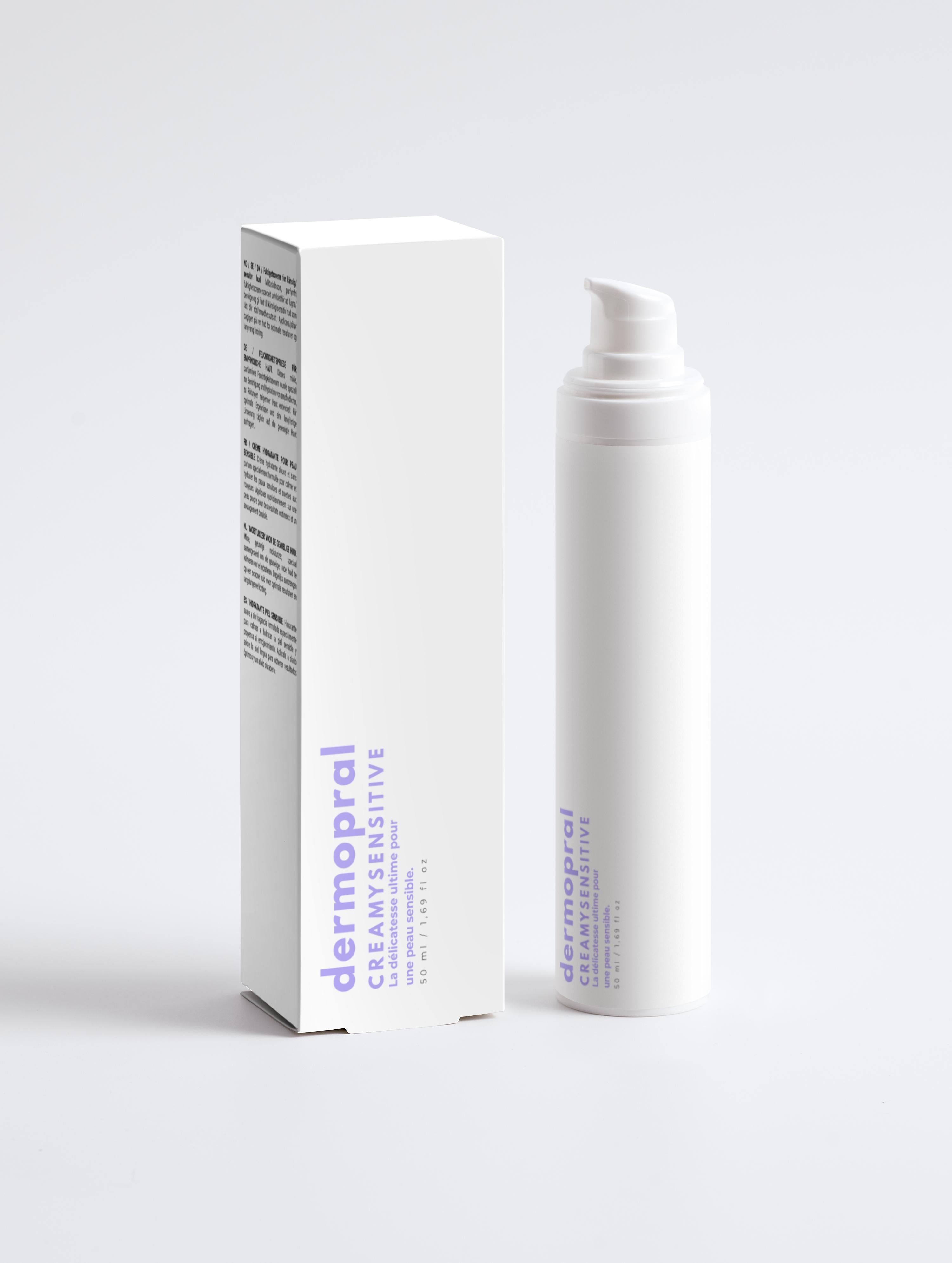 CREAMYSENSITIVE - Crème hydratante pour peaux sensibles, sans parfum