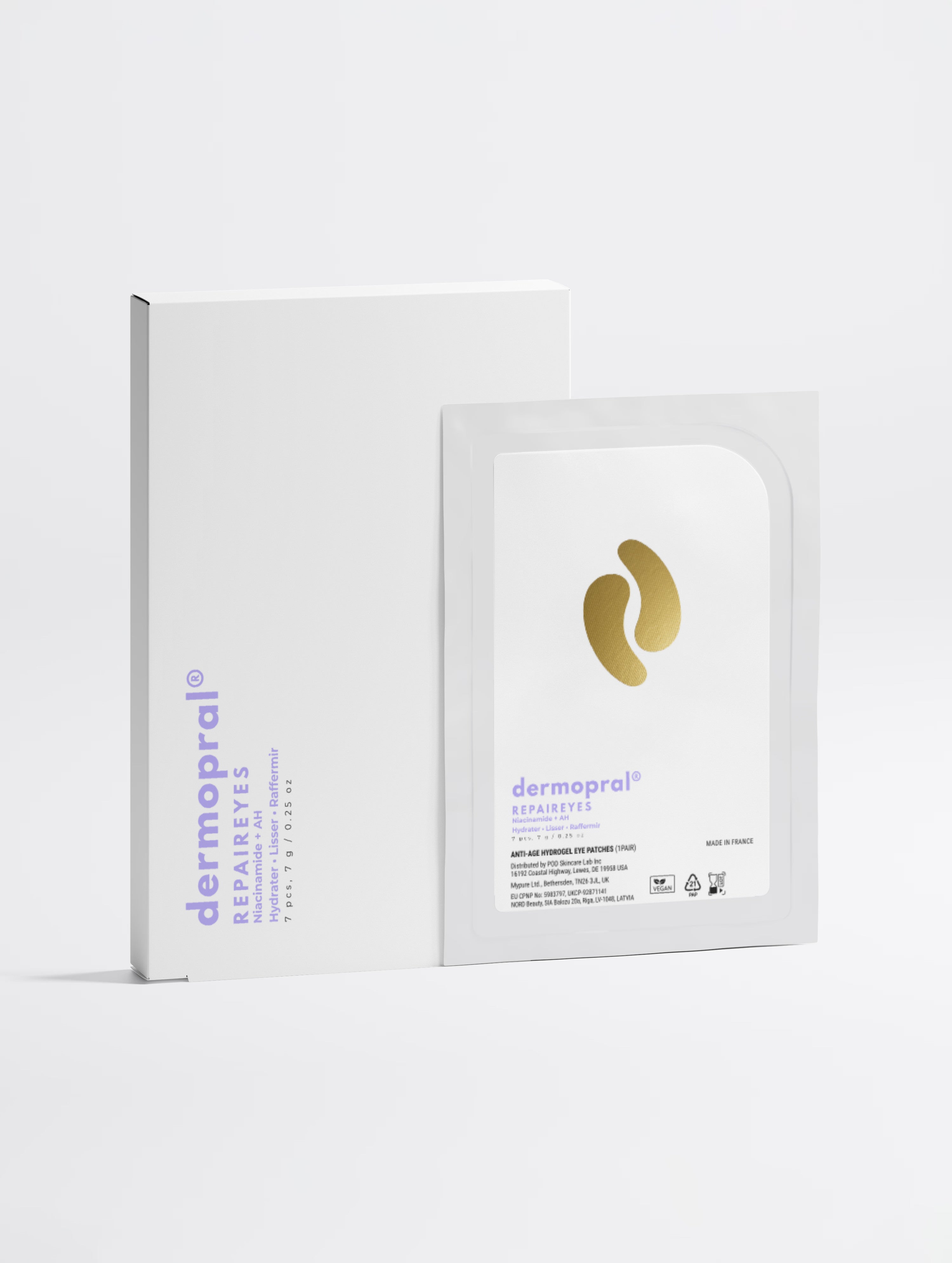 REPAIREYES - Patchs hydrogel AH, Niacinamide